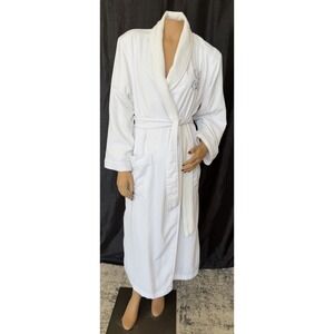 Jan de Luz White Bathrobe Size S Monogramed L